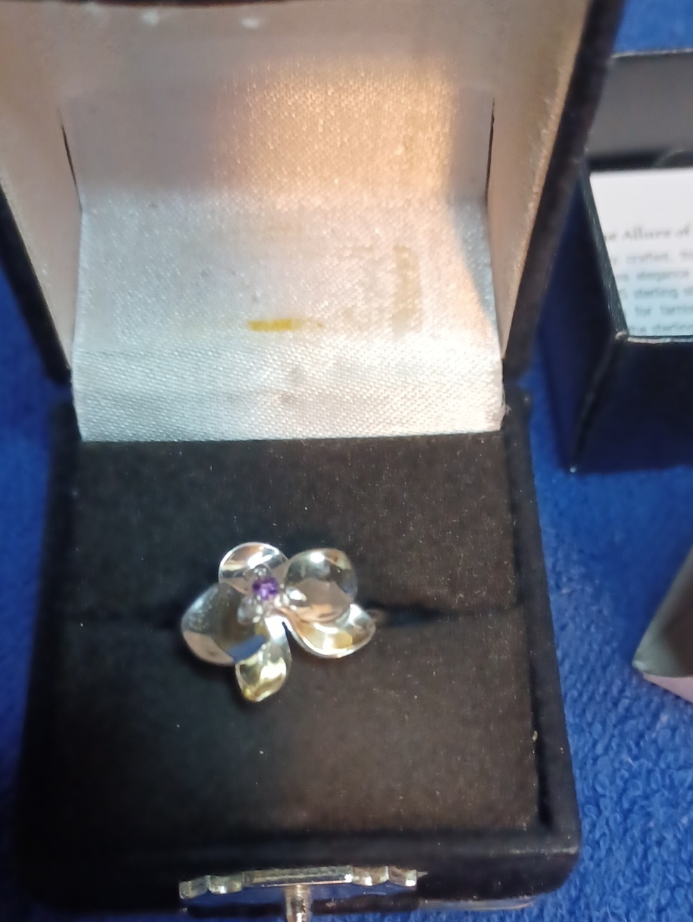 NIB Sterling Silver Avon Ring